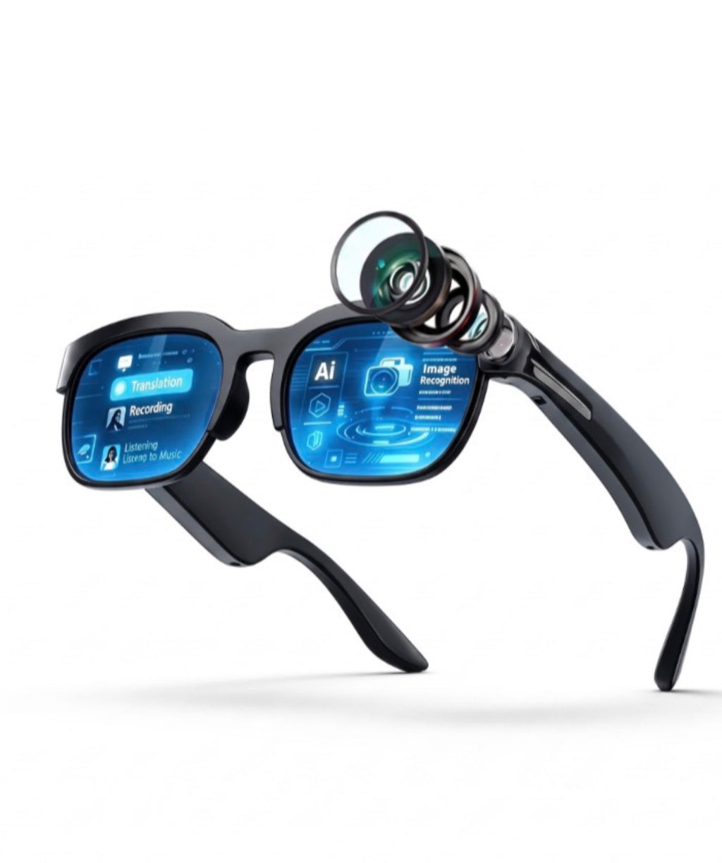 Vision AI Pro™ – Lunettes Intelligentes avec Traduction Instantanée
