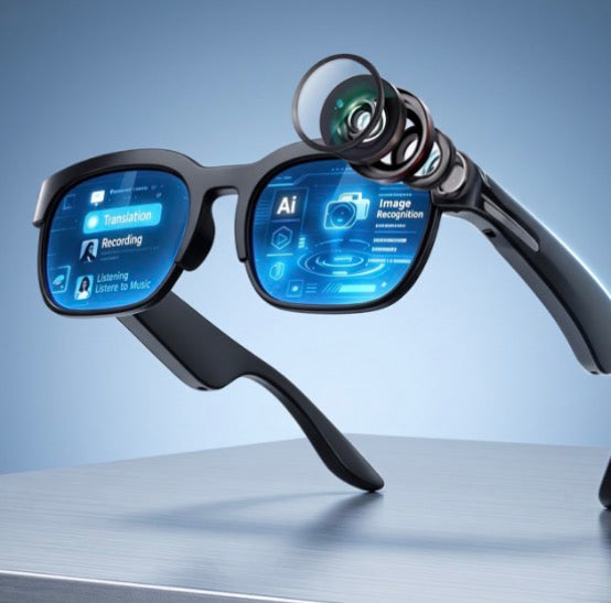 Vision AI Pro™ – Lunettes Intelligentes avec Traduction Instantanée